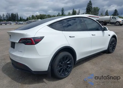 2022 Tesla Model Y Long Range Dual Motor All-Wheel Drive из США, поврежденный, VIN 7SAYGDEE9NF494901